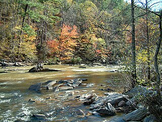 <span class="mw-page-title-main">Sweetwater Creek (Chattahoochee River tributary)</span> River in Georgia, United States