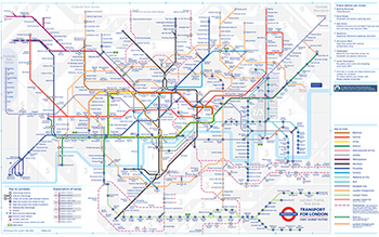 The July 2024 Tube Map