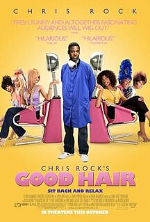 <i>Good Hair</i> 2009 American comedy documentary film by Jeff Stilson