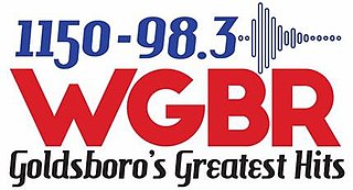 <span class="mw-page-title-main">WGBR</span> Radio station in Goldsboro, North Carolina