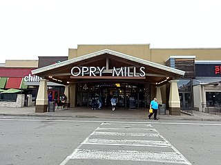 <span class="mw-page-title-main">Opry Mills</span> Shopping mall in Tennessee, United States