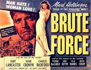 <i>Brute Force</i> (1947 film) 1947 film by Jules Dassin