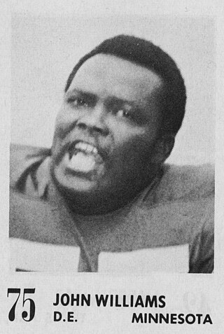 <span class="mw-page-title-main">John Williams (offensive lineman)</span> American football player (1945–2012)