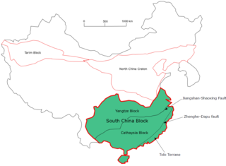 <span class="mw-page-title-main">South China Craton</span> Precambrian continental block located in China