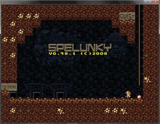 <i>Spelunky</i> 2008 video game