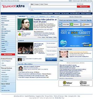 Yahoo!Xtra Homepage