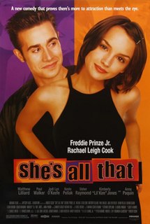 <i>Shes All That</i> 1999 film directed by Robert Iscove