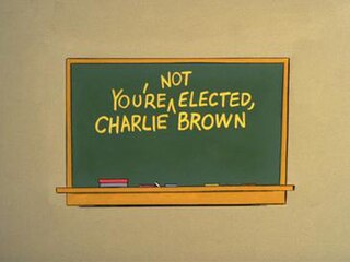 <i>Youre Not Elected, Charlie Brown</i> 1972 animated television special