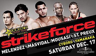 <span class="mw-page-title-main">Strikeforce: Melendez vs. Masvidal</span> Strikeforce mixed martial arts event in 2011