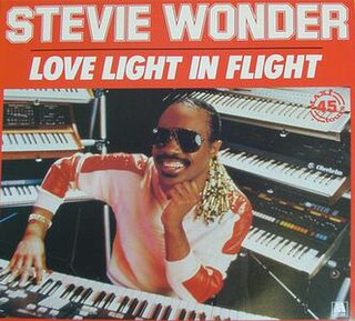 <span class="mw-page-title-main">Love Light in Flight</span> 1984 single by Stevie Wonder