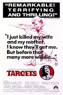 <i>Targets</i> 1968 film directed and co-written by Peter Bogdanovich