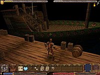 The main view of Ultima IX. This was the first Ultima game to feature 3D polygon rendering. Ultima IX.jpg