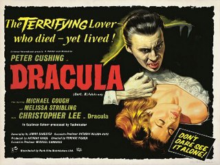 <i>Dracula</i> (1958 film) 1958 horror film directed by Terence Fisher