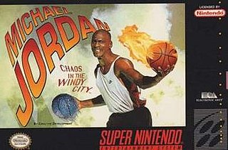 <i>Michael Jordan: Chaos in the Windy City</i> 1994 side-scrolling action video game