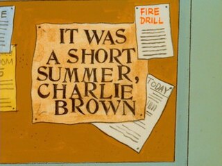 <i>It Was a Short Summer, Charlie Brown</i> 1969 television special