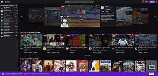 <span class="mw-page-title-main">Twitch (service)</span> American live-streaming platform