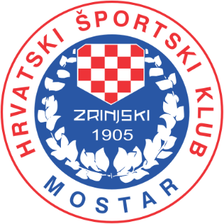 <span class="mw-page-title-main">HŠK Zrinjski Mostar</span> Association football club in Bosnia and Herzegovina