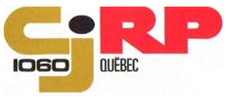 <span class="mw-page-title-main">CJRP</span> Former radio station in Quebec City, Quebec