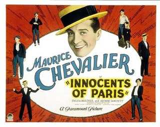 <i>Innocents of Paris</i> 1929 film