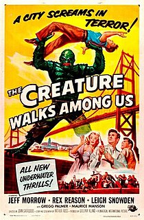 <i>The Creature Walks Among Us</i> 1956 film by John Sherwood