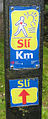 Slí na Sláinte track marker