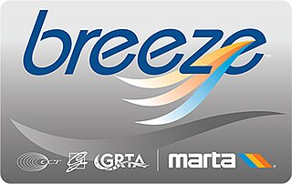 <span class="mw-page-title-main">Breeze Card</span> Public transit smart card used in Atlanta, Georgia