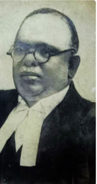 A view of Khabeeruddin Ahmed's face in 1930