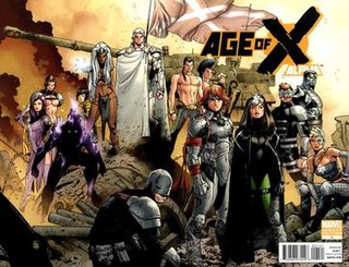 <span class="mw-page-title-main">Age of X</span> Marvel Comics storyline