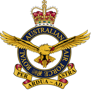 <span class="mw-page-title-main">Royal Australian Air Force</span> Air warfare and space branch of the Australian Defence Force