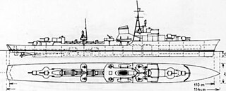 Type 40 torpedo boat Planned group of German ships in WWII