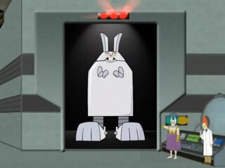 <span class="mw-page-title-main">Rabbot</span> 1st episode of the 1st season of Aqua Teen Hunger Force