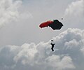 Irish Paratrooper display