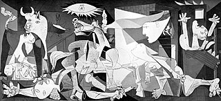 <i>Guernica</i> (Picasso) 1937 oil painting by Pablo Picasso