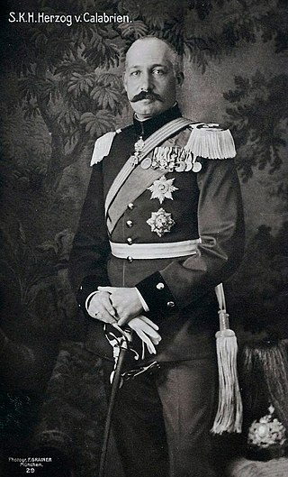 <span class="mw-page-title-main">Prince Ferdinand Pius, Duke of Castro</span> Duke of Calabria, Duke of Castro