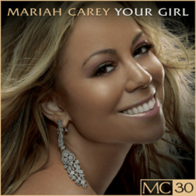 Image of the song's 2020 cover featuring Mariah Carey smiling from the shoulders up