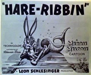 <i>Hare Ribbin</i> 1944 animated short film by Robert Clampett