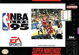 <i>NBA Live 95</i> 1994 basketball video game