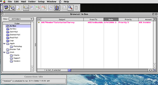 <span class="mw-page-title-main">Claris Emailer</span> Email client for the classic Mac OS