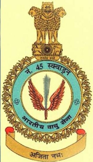 <span class="mw-page-title-main">No. 45 Squadron IAF</span> Military unit