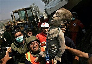 <span class="mw-page-title-main">2006 Qana airstrike</span> Israeli airstrike on a Lebanese village