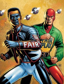 Mister Terrific (character) Name of two superheroes