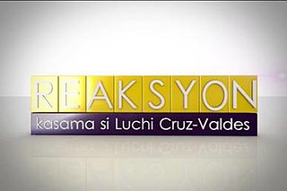 <i>Reaksyon</i> 2012 Filipino TV series or program