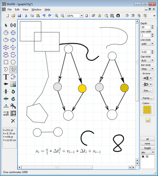 <span class="mw-page-title-main">WinFIG</span> Proprietary shareware vector graphics editor application