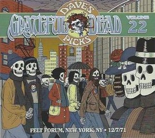 <i>Daves Picks Volume 22</i> 2017 live album by Grateful Dead