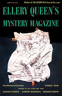 <i>Ellery Queens Mystery Magazine</i> American crime fiction magazine