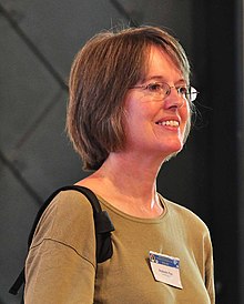 colour portrain photograph of Stephanie Peay at the Pisek crayfish conference