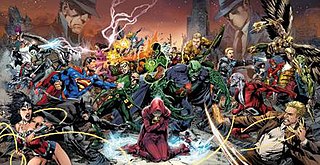 <span class="mw-page-title-main">Trinity War</span> Comic book story arc