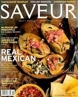 <i>Saveur</i> American food magazine