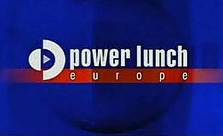 <i>Power Lunch Europe</i> 1999 British TV series or programme