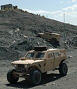 Soldiers from the 101st Airborne Division test prototype off-road vehicles.